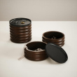 Jewelry box, Round, TESORA WOOD , Ø 13 cm, Umbra
