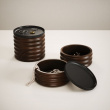 Jewelry box, Round, TESORA WOOD , Ø 13 cm, Umbra