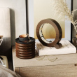 Jewelry box, Round, TESORA WOOD , Ø 13 cm, Umbra