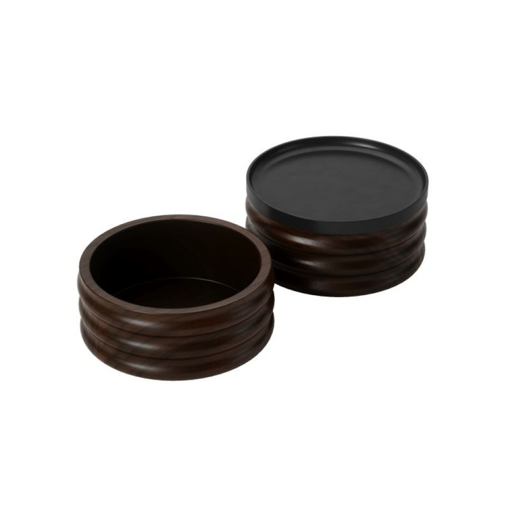 Jewelry box, Round, TESORA WOOD , Ø 13 cm, Umbra in the group Storage / Bedroom storage / Jewelry storage at SmartaSaker.se (42685)