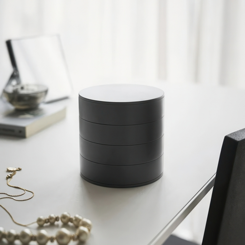 Jewelry box TOWER ACCESSORIES TRAY, Yamazaki, Black in the group Storage / Bedroom storage / Jewelry storage at SmartaSaker.se (42692)