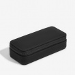 Travel Jewellery Box, STACKERS, 7 x 16 x H 4,2 cm, Pebble Black  Travel Jewellery Box, STACKERS, 7 x 16 x H 4,2 cm, Pebble Black