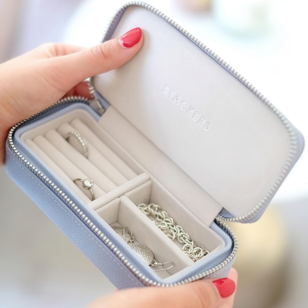 Travel Jewellery Box, STACKERS, 7 x 16 x H 4,2cm in the group Storage / Travel storage / Travel jewelry storage at SmartaSaker.se (42698)