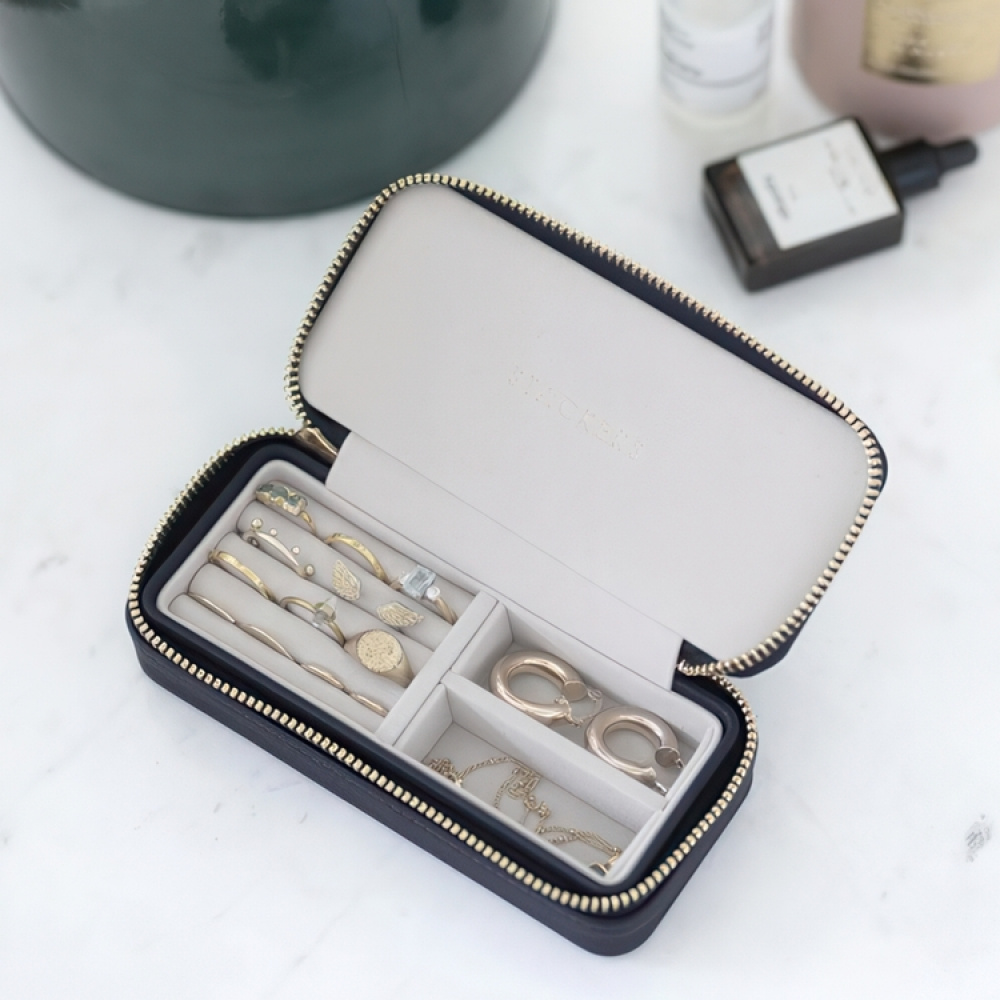Travel Jewellery Box, STACKERS, 7 x 16 x H 4,2cm in the group Storage / Travel storage / Travel jewelry storage at SmartaSaker.se (42698)