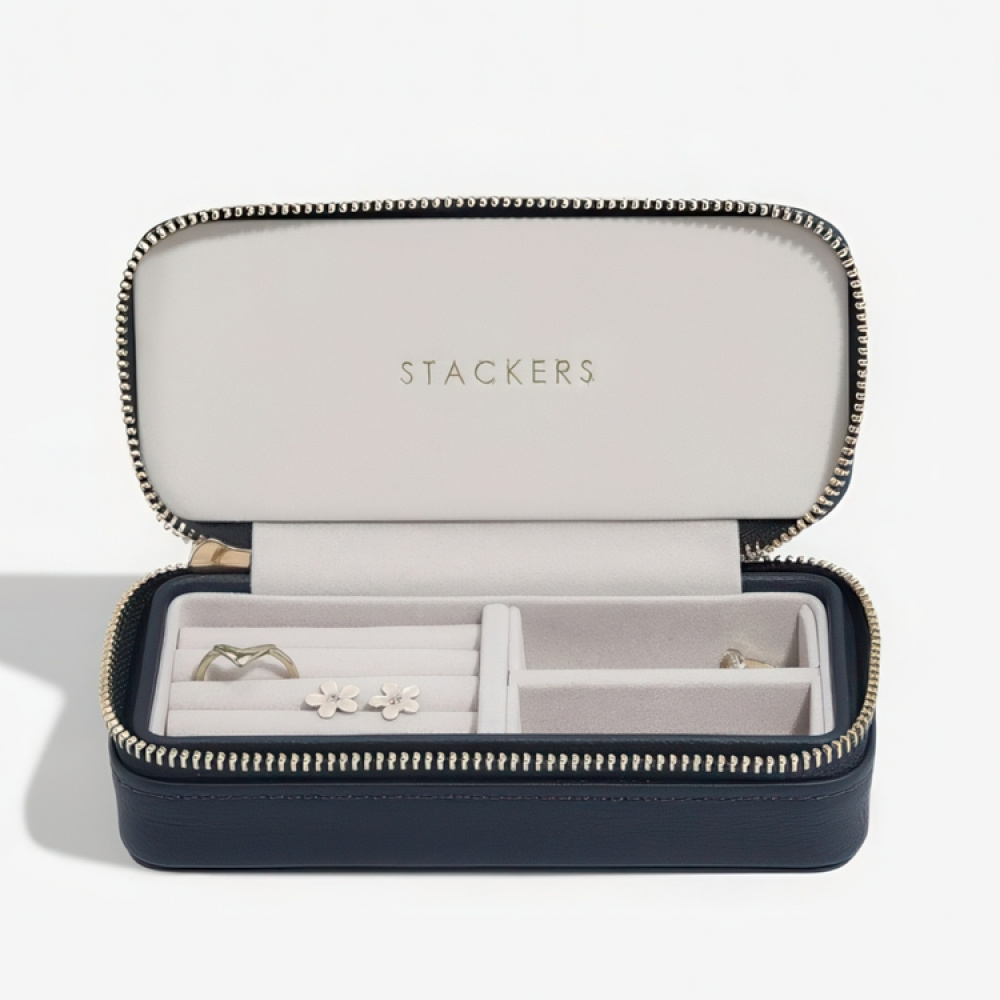 Travel Jewellery Box, STACKERS, 7 x 16 x H 4,2cm in the group Storage / Travel storage / Travel jewelry storage at SmartaSaker.se (42698)