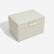 Jewellery Box, 2 layer, MINI STACKERS, 18 x 12,5 x H 11,5 cm
