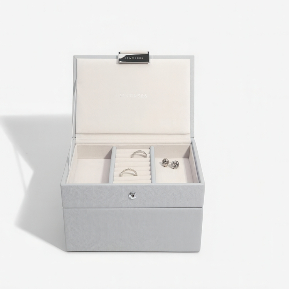 Jewellery Box, 2 layer, MINI STACKERS, 18 x 12,5 x H 11,5 cm in the group Storage / Bathroom storage / Makeup storage at SmartaSaker.se (42704)