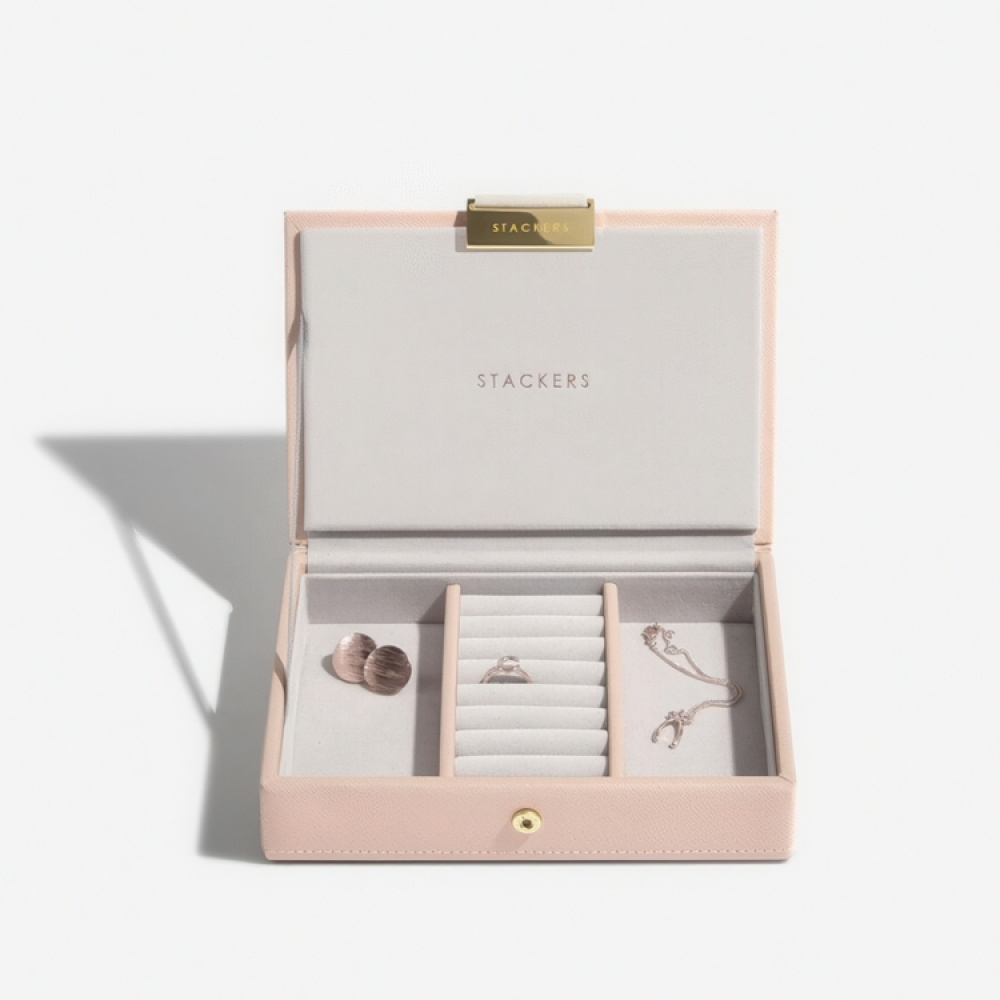 Jewellery Box, 2 layer, MINI STACKERS, 18 x 12,5 x H 11,5 cm in the group Storage / Bathroom storage / Makeup storage at SmartaSaker.se (42704)