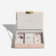 Jewellery Box, 2 layer, MINI STACKERS, 18 x 12,5 x H 11,5 cm