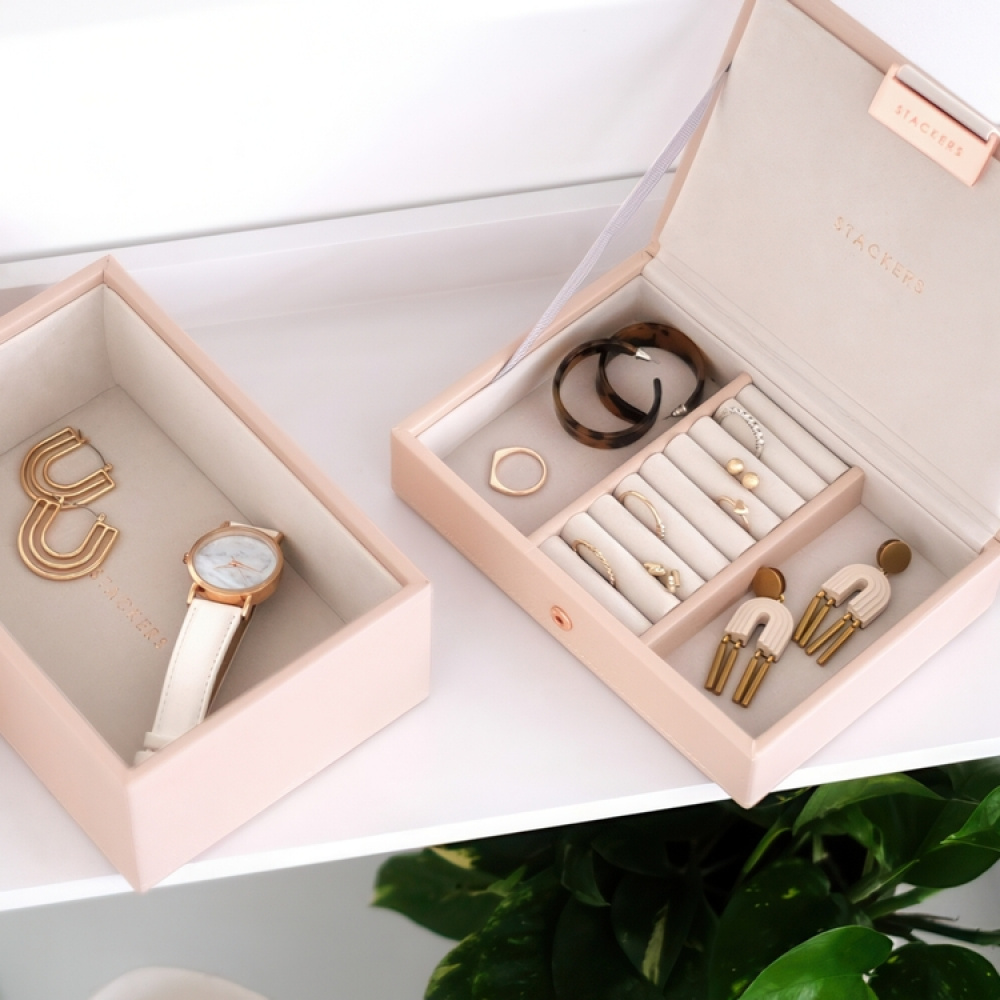 Jewellery Box, 2 layer, MINI STACKERS, 18 x 12,5 x H 11,5 cm in the group Storage / Bathroom storage / Makeup storage at SmartaSaker.se (42704)