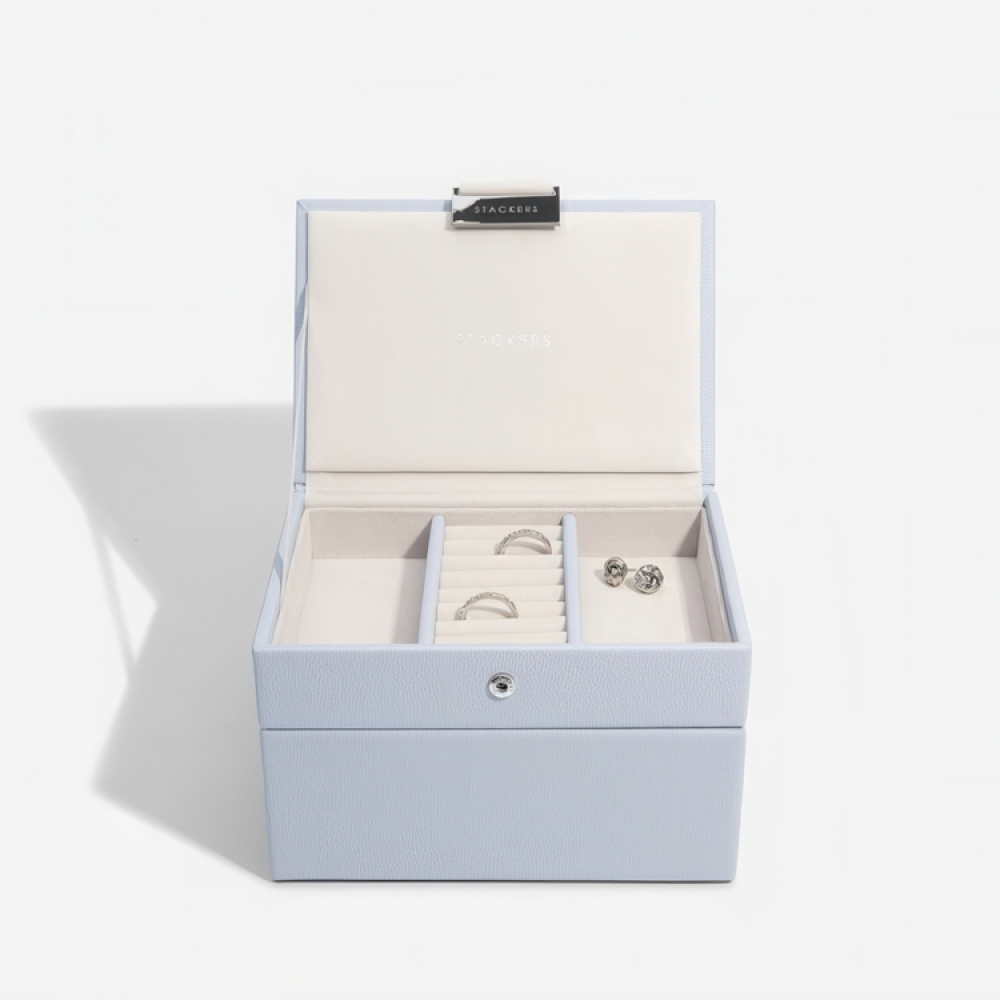 Jewellery Box, 2 layer, MINI STACKERS, 18 x 12,5 x H 11,5 cm in the group Storage / Bathroom storage / Makeup storage at SmartaSaker.se (42704)