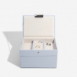 Jewellery Box, 2 layer, MINI STACKERS, 18 x 12,5 x H 11,5 cm