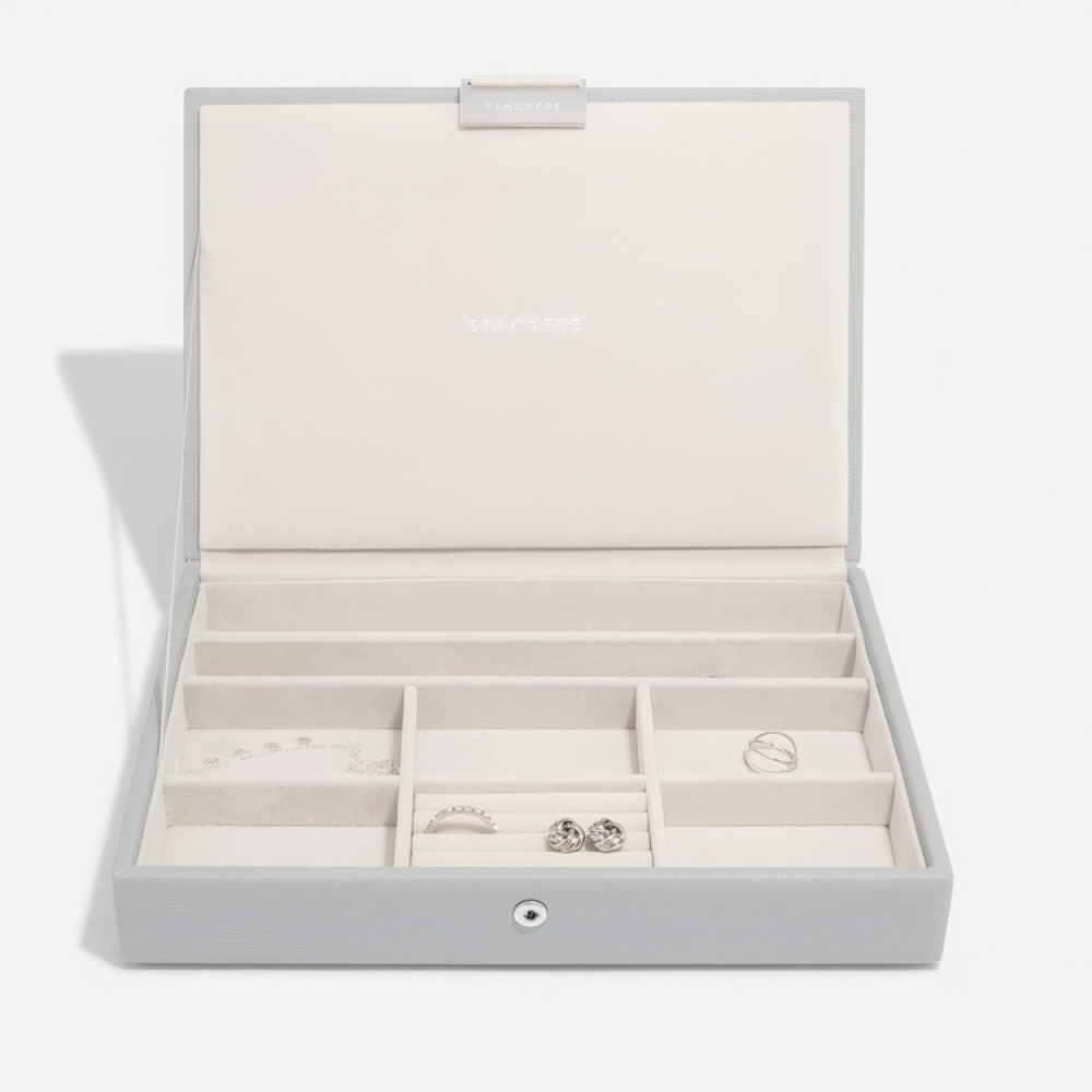 Jewellery Box, 3 layers, CLASSIC STACKERS, 25 x 18 x H 13,7 cm in the group Storage / Bedroom storage / Jewelry storage at SmartaSaker.se (42705)