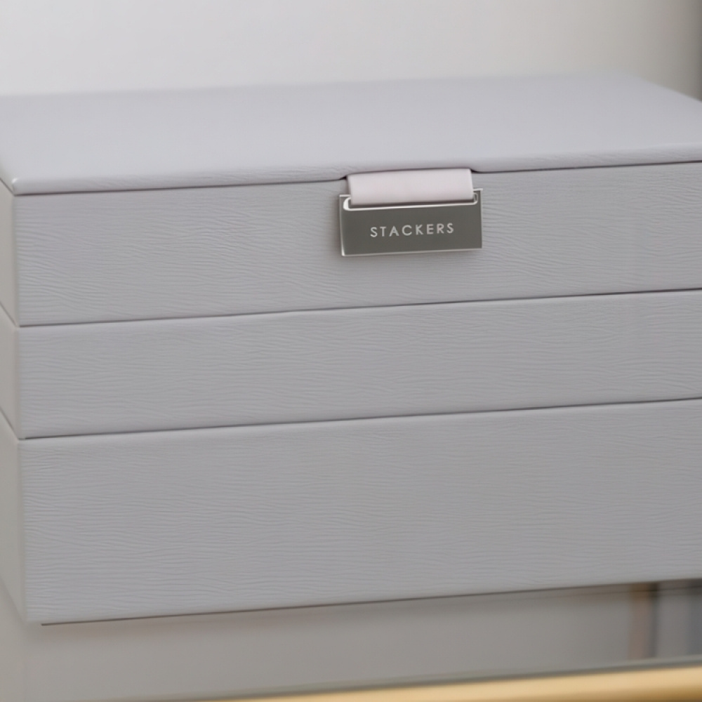 Jewellery Box, 3 layers, CLASSIC STACKERS, 25 x 18 x H 13,7 cm in the group Storage / Bedroom storage / Jewelry storage at SmartaSaker.se (42705)