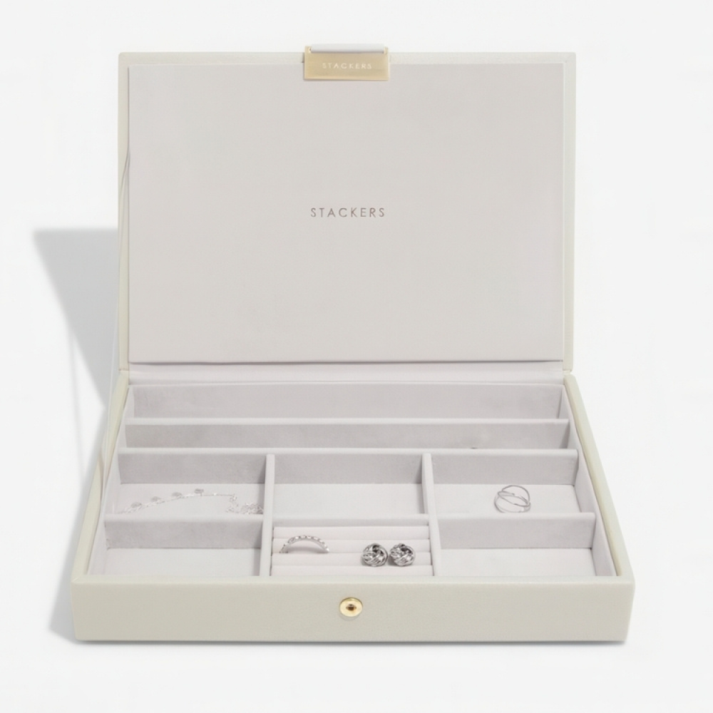 Jewellery Box, 3 layers, CLASSIC STACKERS, 25 x 18 x H 13,7 cm in the group Storage / Bedroom storage / Jewelry storage at SmartaSaker.se (42705)