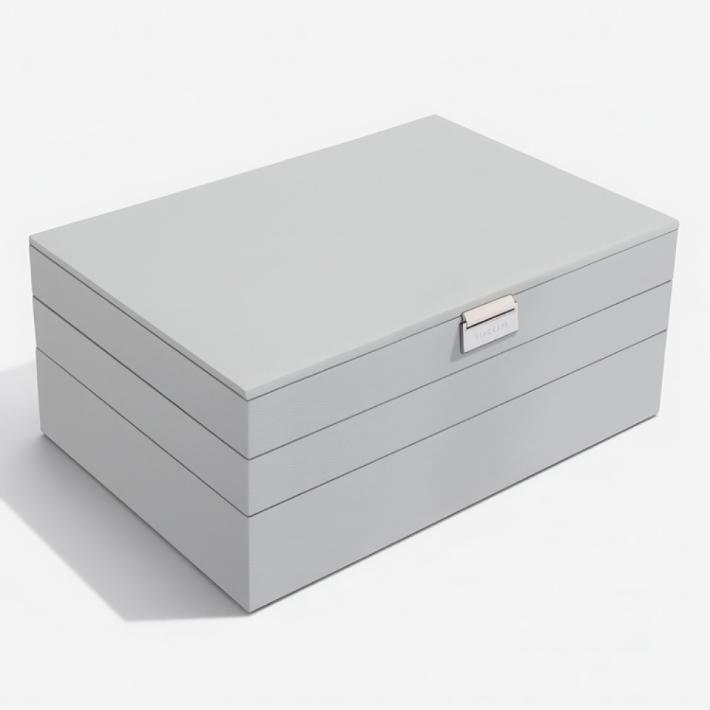 Jewellery Box, 3 layers, SUPERSIZE STACKERS, 36 x 25 x H 15,7 cm in the group Storage / Bedroom storage / Jewelry storage at SmartaSaker.se (42706)