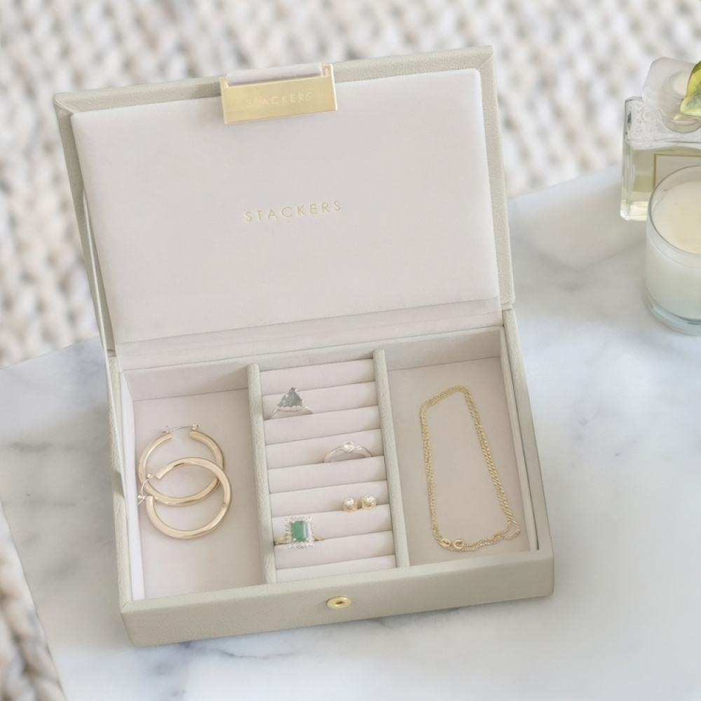 Jewellery Box, MINI STACKERS, 18 x 12,5 x H 4 in the group Storage / Bedroom storage / Jewelry storage at SmartaSaker.se (42711)