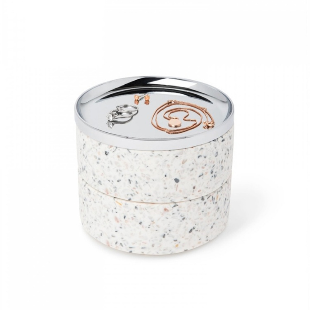 Jewelry box, Round, TESORA, Ø 12,7cm, Umbra in the group Storage / Bedroom storage / Jewelry storage at SmartaSaker.se (42715)
