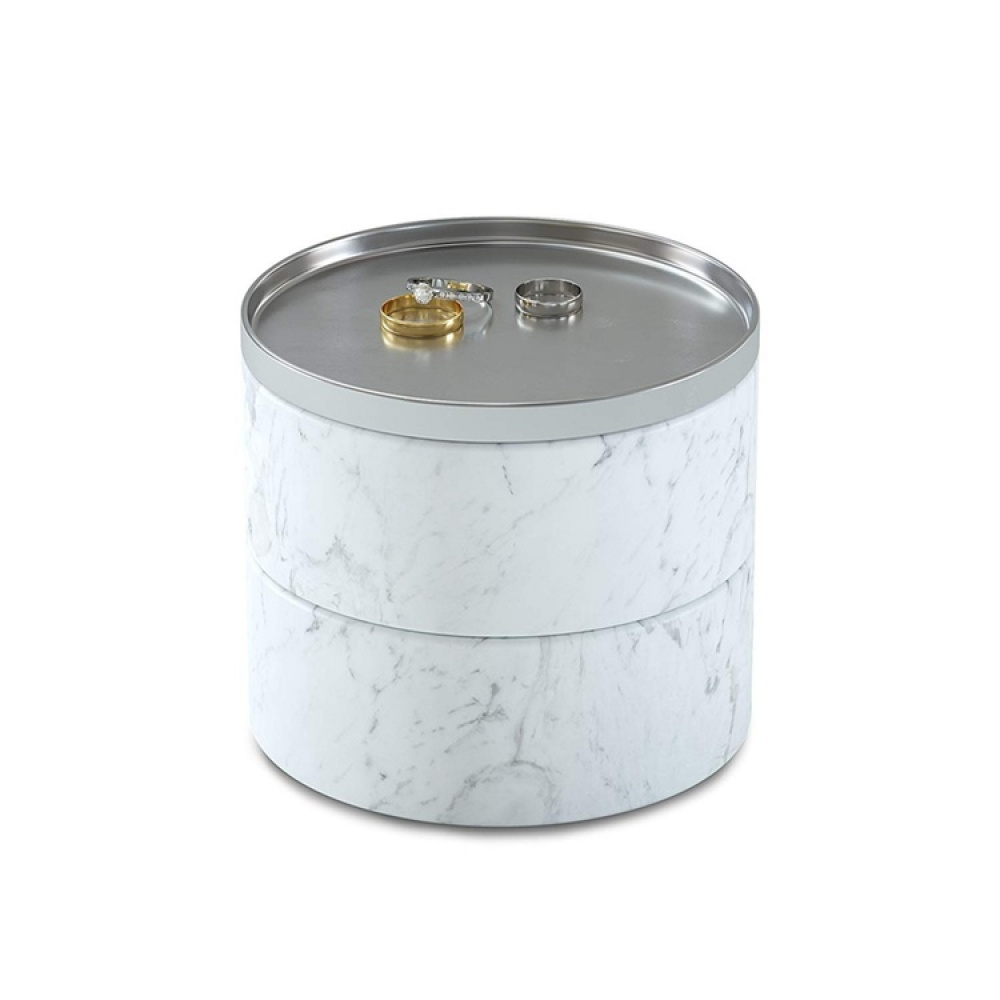 Jewelry box, Round, TESORA, Ø 12,7cm, Umbra in the group Storage / Bedroom storage / Jewelry storage at SmartaSaker.se (42715)