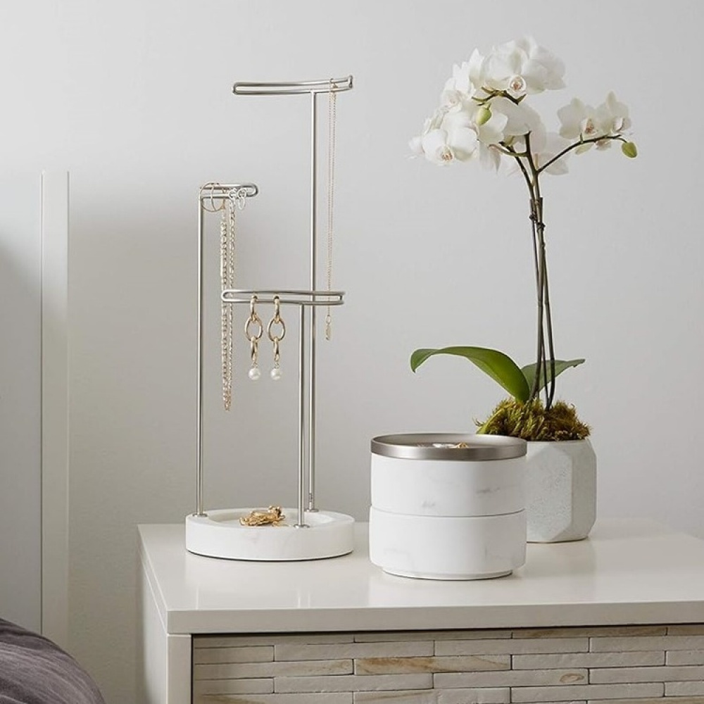 Jewelry box, Round, TESORA, Ø 12,7cm, Umbra in the group Storage / Bedroom storage / Jewelry storage at SmartaSaker.se (42715)