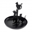Jewelry tree with tray, BLACK CATS, Kikkerland, Black Jewelry tree with tray, BLACK CATS, Kikkerland, Black