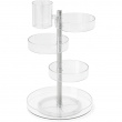 Rotating Organizer, PIROUETTE, Ø 23 x H 35 cm, Umbra
