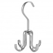 Hanger for necklaces and belts, SWIVEL ROD HOOK, Silver Hanger for necklaces and belts, SWIVEL ROD HOOK, Silver