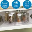 Turntable, Large, LAZY SUSAN LARGE RPET, Low, Ø 35,6 cm, InterDesign, Transparent Turntable, Large, LAZY SUSAN LARGE RPET, Low, Ø 35,6 cm, InterDesign, Transparent