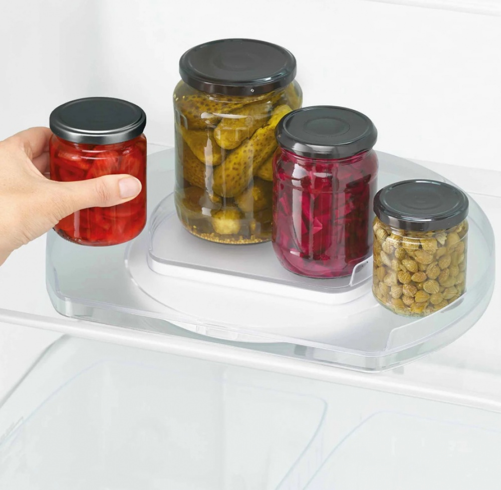 FRIDGE-STORE ROTATING ORGANISER, 33 x 28 x H 4,4 cm, Joseph Joseph, Transparent in the group Storage / Kitchen storage / Fridge storage at SmartaSaker.se (42729)