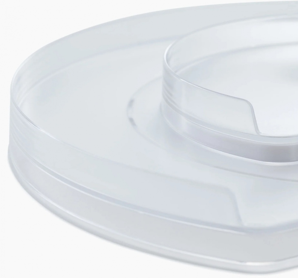 FRIDGE-STORE ROTATING ORGANISER, 33 x 28 x H 4,4 cm, Joseph Joseph, Transparent in the group Storage / Kitchen storage / Fridge storage at SmartaSaker.se (42729)