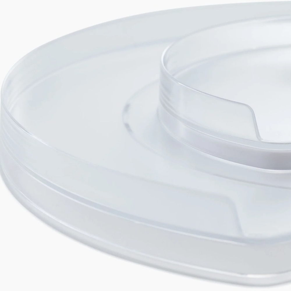 FRIDGE-STORE ROTATING ORGANISER, 33 x 28 x H 4,4 cm, Joseph Joseph, Transparent in the group Storage / Kitchen storage / Fridge storage at SmartaSaker.se (42729)
