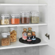 Turntable in metal, CUPBOARD CAROUSEL, Ø 26,5 x H 2 cm