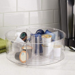 Organiser with 5 sections, RPET TURNTABLE, Ø 29,2 x H11,4 cm, Transparent Organiser with 5 sections, RPET TURNTABLE, Ø 29,2 x H11,4 cm, Transparent