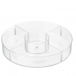 Turntable, XXL, THE HOME EDIT UNDER CABINET SPINNER Ø 45,7 cm, Transparent