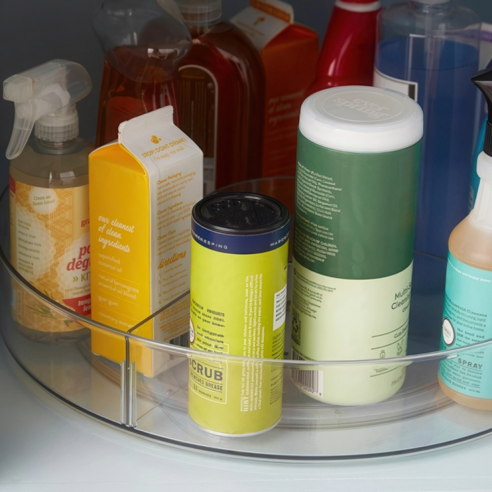 Turntable, XXL, THE HOME EDIT UNDER CABINET SPINNER Ø 45,7 cm, Transparent in the group Storage / Kitchen storage / Storage jars at SmartaSaker.se (42737)