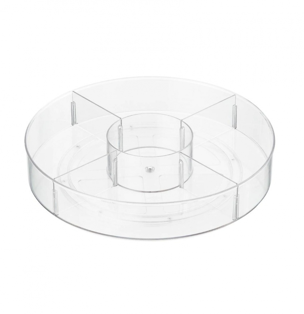 Turntable, XXL, THE HOME EDIT UNDER CABINET SPINNER Ø 45,7 cm, Transparent in the group Storage / Kitchen storage / Storage bins and jars at SmartaSaker.se (42737)