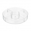 Turntable, XXL, THE HOME EDIT UNDER CABINET SPINNER Ø 45,7 cm, Transparent