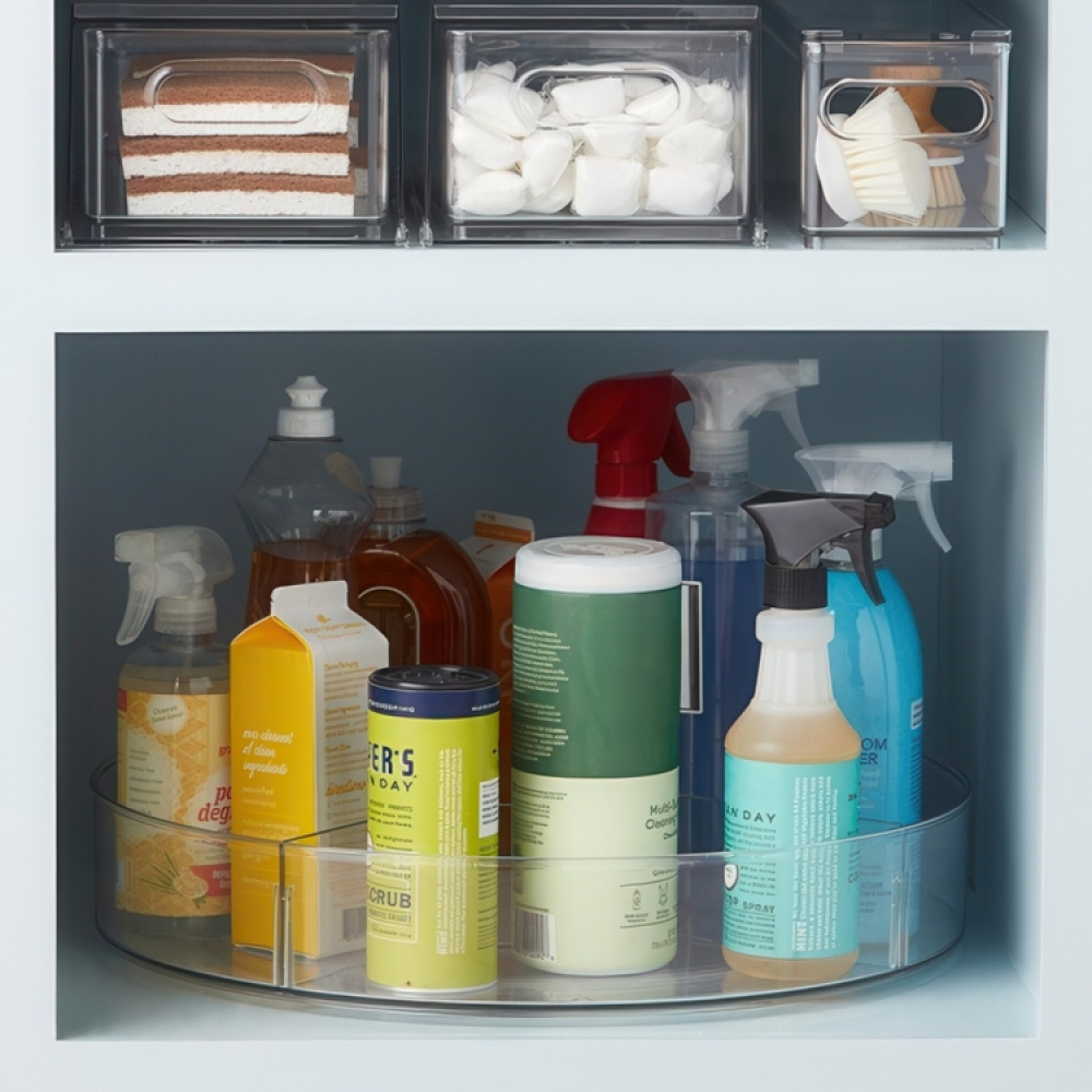 Turntable, XXL, THE HOME EDIT UNDER CABINET SPINNER Ø 45,7 cm, Transparent in the group Storage / Kitchen storage / Storage jars at SmartaSaker.se (42737)