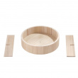 Turntable with dividers, THE HOME EDIT WOOD SERIES Ø 30,4 cm, Natural Turntable with dividers, THE HOME EDIT WOOD SERIES Ø 30,4 cm, Natural