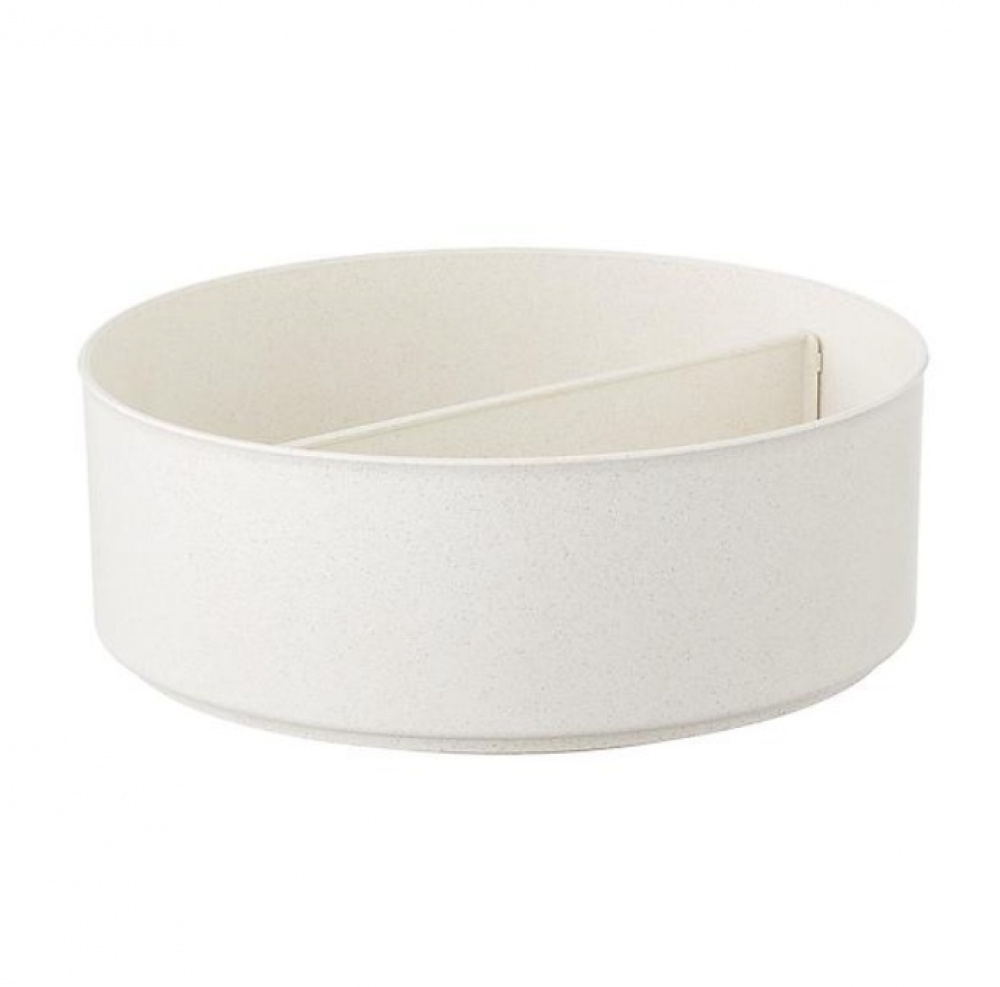 Turntable, PANSINO RPET DIVIDED SPINNER, High, Ø 25,4 cm, White in the group Storage / Kitchen storage / Kitchen cabinet organizers / Spice racks at SmartaSaker.se (42742)