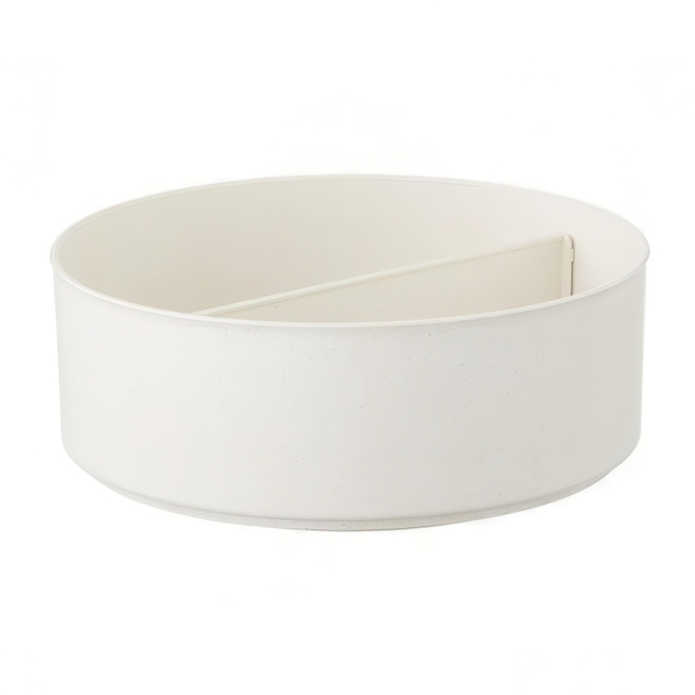 Turntable, PANSINO RPET DIVIDED SPINNER, High, Ø 25,4 cm, White in the group Storage / Kitchen storage / Kitchen cabinet organizers / Spice racks at SmartaSaker.se (42742)