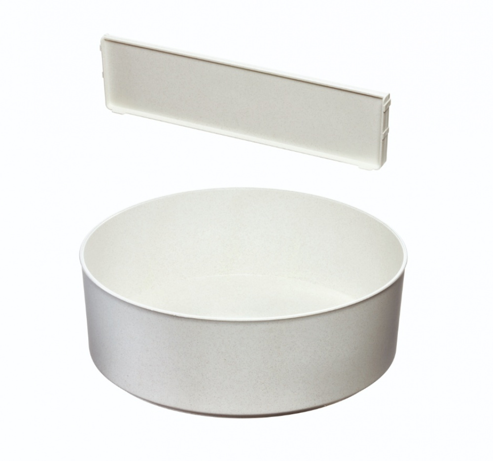 Turntable, PANSINO RPET DIVIDED SPINNER, High, Ø 25,4 cm, White in the group Storage / Kitchen storage / Kitchen cabinet organizers / Spice racks at SmartaSaker.se (42742)