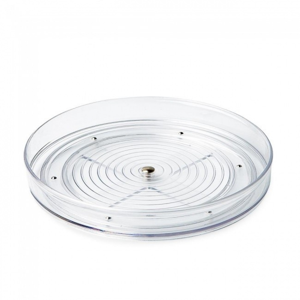 Kitchen Organiser, Small, RPET TURNTABLE, Low, Ø 23 cm, Transparent in the group Storage / Kitchen storage / Kitchen cabinet organizers / Spice racks at SmartaSaker.se (42750)
