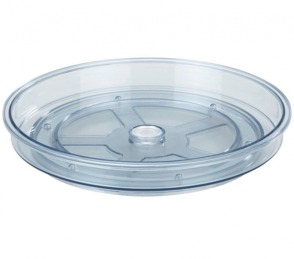 Kitchen Organiser, Small, VICTORIA TURNTABLE, Low, Ø 24 cm, Transparent in the group Storage / Kitchen storage / Kitchen cabinet organizers / Spice racks at SmartaSaker.se (42751)