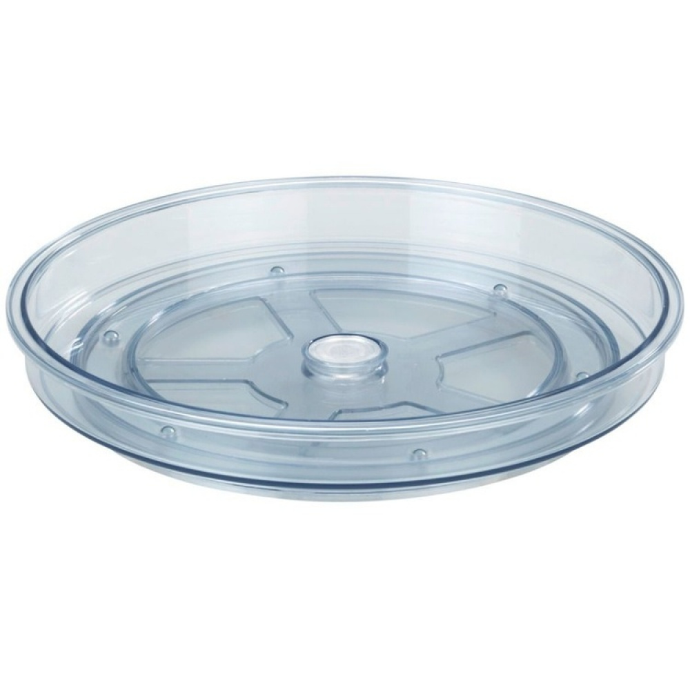 Kitchen Organiser, Small, VICTORIA TURNTABLE, Low, Ø 24 cm, Transparent in the group Storage / Kitchen storage / Kitchen cabinet organizers / Spice racks at SmartaSaker.se (42751)