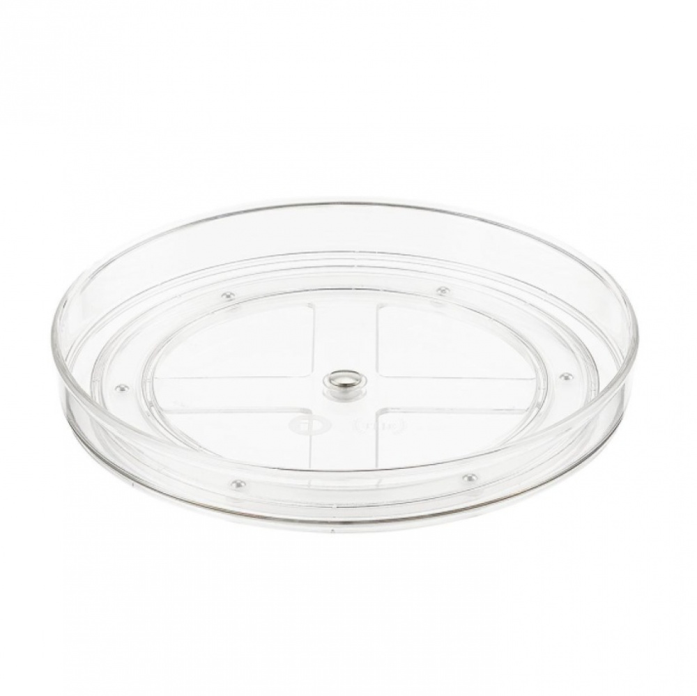 Lazy Susan, Small, THE HOME EDIT SINGLE TIER TURNTABLE Low, Ø 23 cm, Transparent in the group Storage / Kitchen storage / Kitchen cabinet organizers at SmartaSaker.se (42752)
