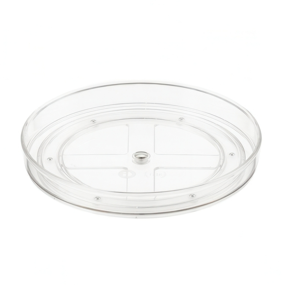 Lazy Susan, Small, THE HOME EDIT SINGLE TIER TURNTABLE Low, Ø 23 cm, Transparent in the group Storage / Kitchen storage / Kitchen cabinet organizers / Spice racks at SmartaSaker.se (42752)