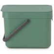 Bin for organic waste, BRABANTIA SORT & GO WASTE BIN, 6 L, Green
