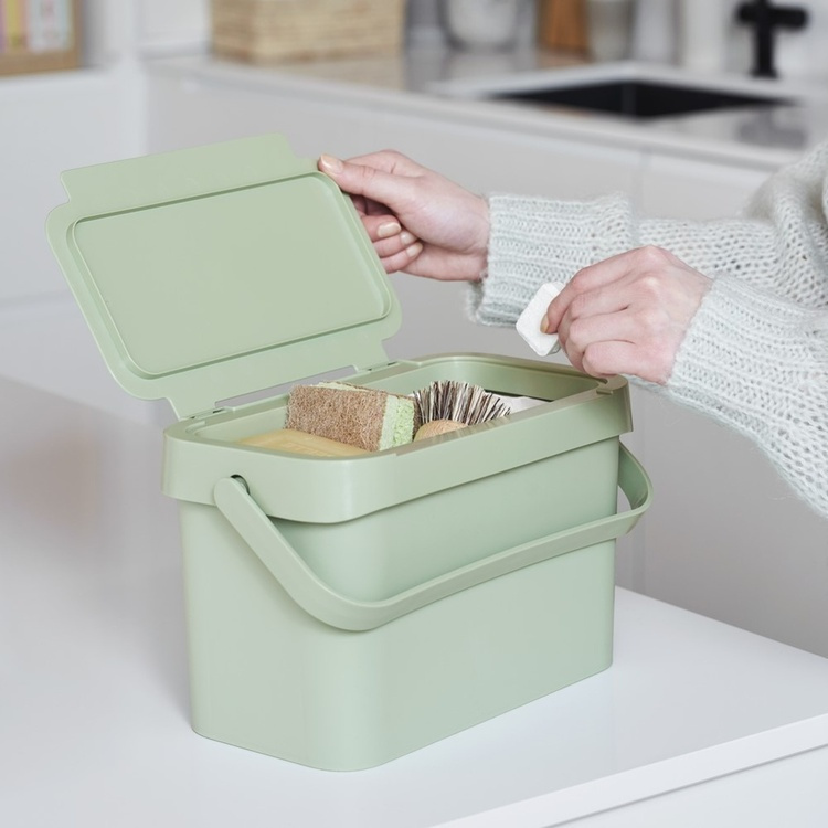 Bin for organic waste, SMARTSTORE COLLECT BIOWASTE, 5 L in the group Storage / Cleaning and waste sorting / Waste sorting at SmartaSaker.se (42764)