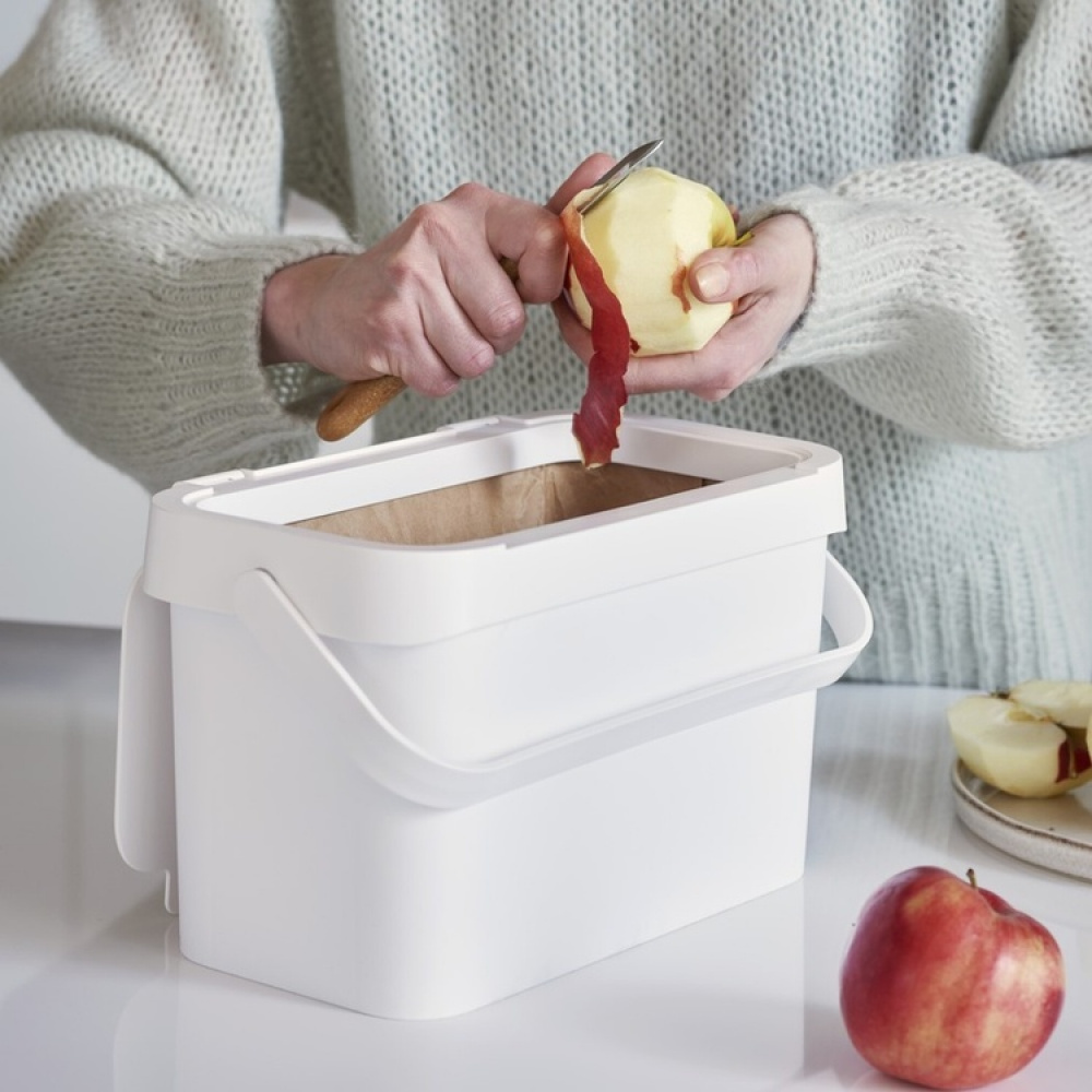 Bin for organic waste, SMARTSTORE COLLECT BIOWASTE, 5 L in the group Storage / Cleaning and waste sorting / Waste sorting at SmartaSaker.se (42764)